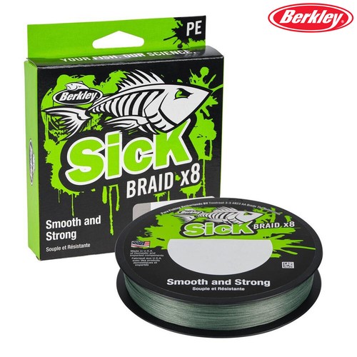 Berkley sick braid fishing - sick, x8