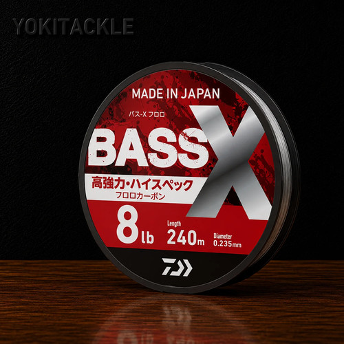 Daiwa bass fluoro - bass-x, 240